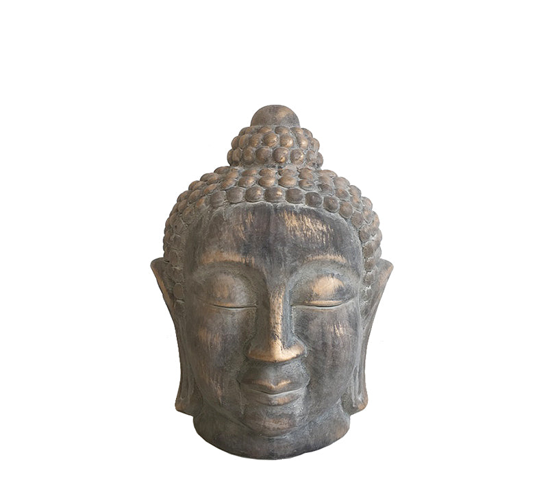Βούδας stoneware "vintage gold" 18x27.5cm