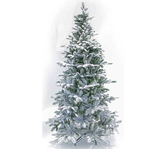 Χριστουγεννιάτικο χιονισμένο έλατο Μontana (P.E&PVC) 240cm