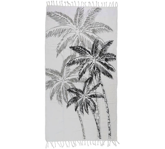 Πετσέτα Hammam σχ. Φοίνικες, 100x180cm