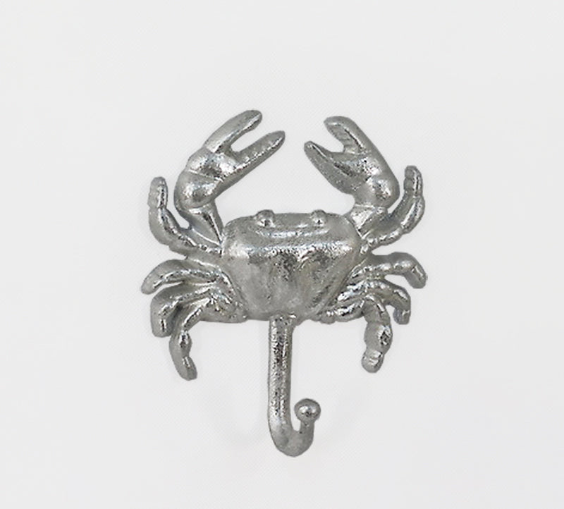 Κρεμαστρα/γαντζος σχ.κάβουρας, ασημί χρ.,16.5cm