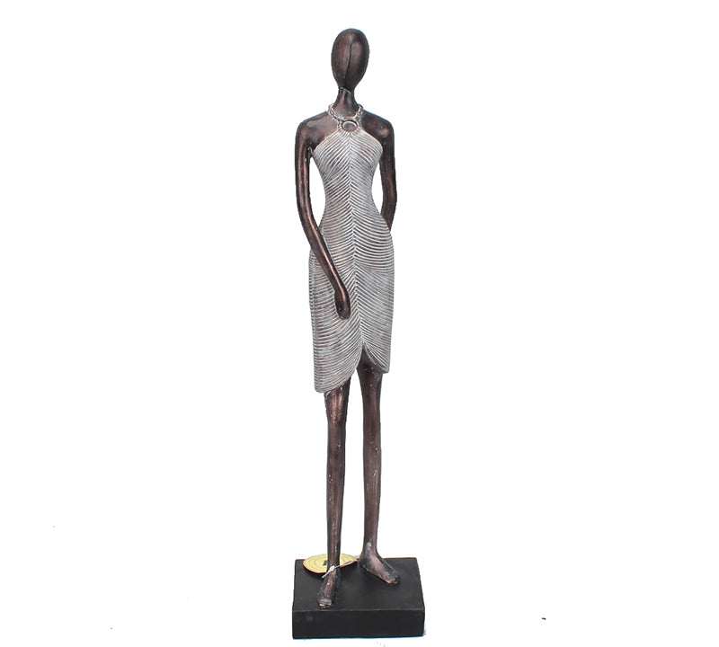 Φιγούρα μαύρης γυναίκας 51cm,σχ.Α