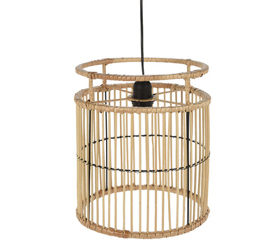 Φωτιστικό οροφής καπέλο Bamboo φυσικό χρ.,28x30cm