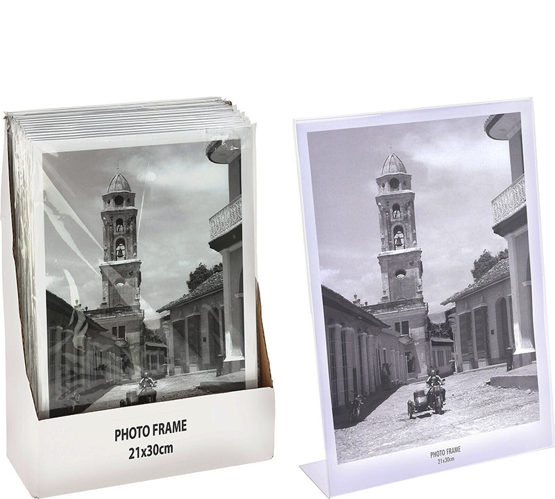 Stand για έντυπα & φωτογραφίες,polysterene,21x30cm