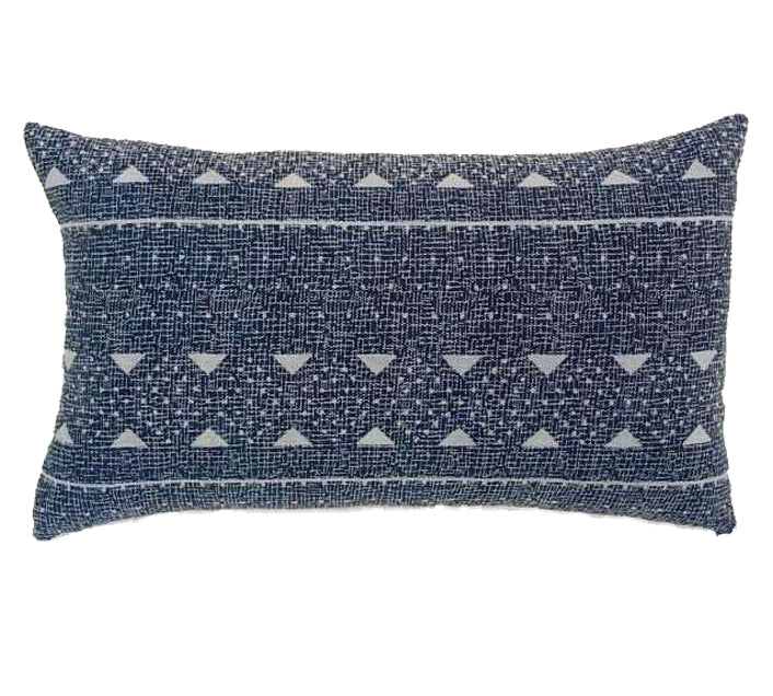 Μαξιλαρι cotton εθνικ σχ.,μπλε,60x40cm