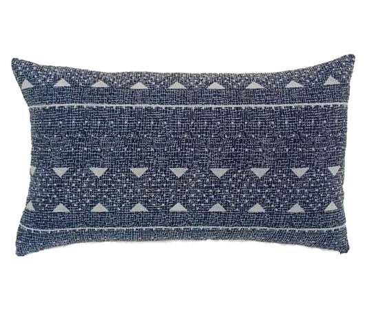 Μαξιλαρι cotton εθνικ σχ.,μπλε,60x40cm