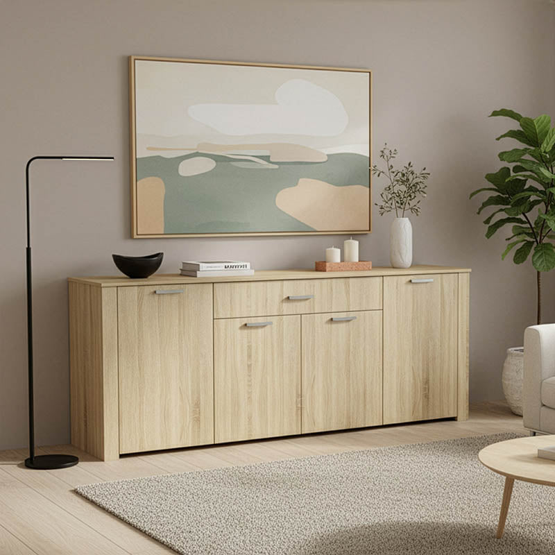 Μπουφές Kinley pakoworld sonoma 210x40x82εκ