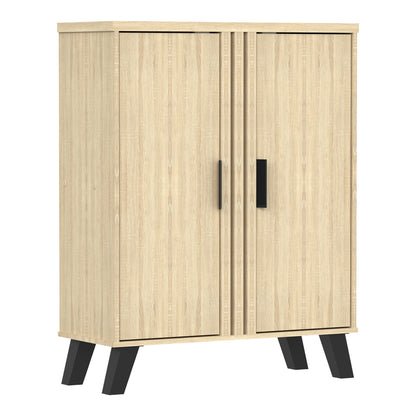 Παπουτσοθήκη-ντουλάπι Shoby pakoworld sonoma 70.5x30x91εκ