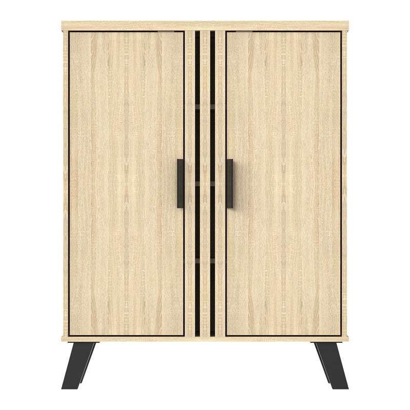 Παπουτσοθήκη-ντουλάπι Shoby pakoworld sonoma 70.5x30x91εκ