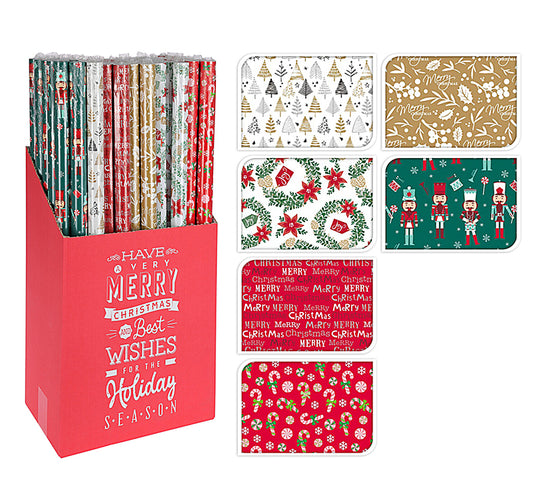 Χαρτί περιτυλίγματος 70cm x 2μ.(57γρ.),6σχδ.