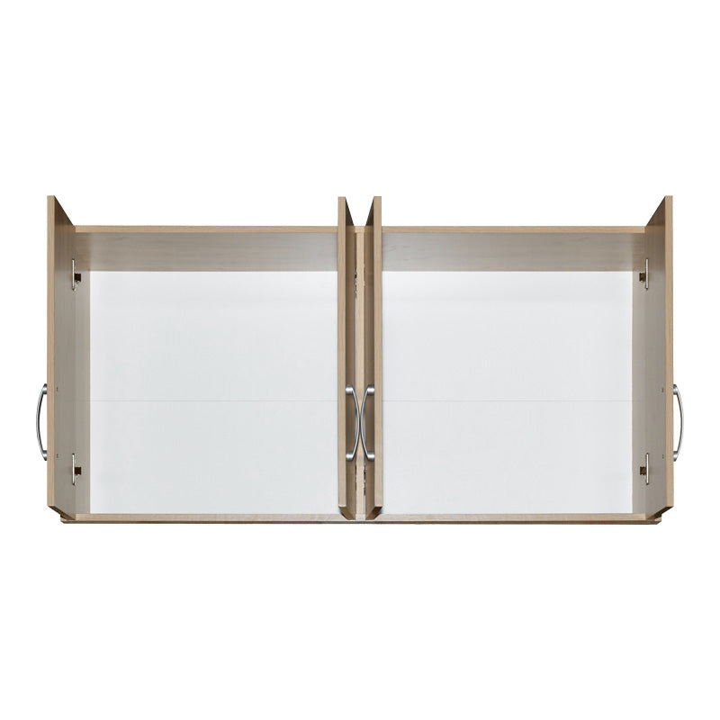 Πατάρι ντουλάπας Zelia pakoworld τετράφυλλο σε oak απόχρωση 120x42x60εκ