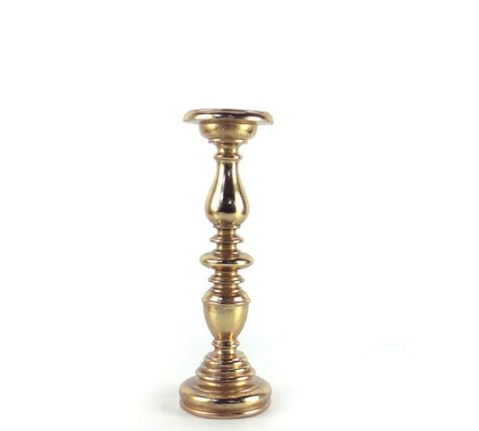 Κηροπήγιο πολυρέσιν αντ.χρυσό 31cm