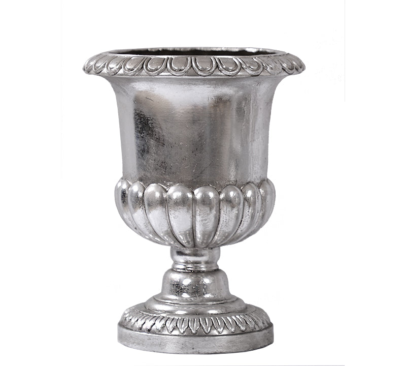 Αμφορέας με πόδι, αντ.ασημί,33cm