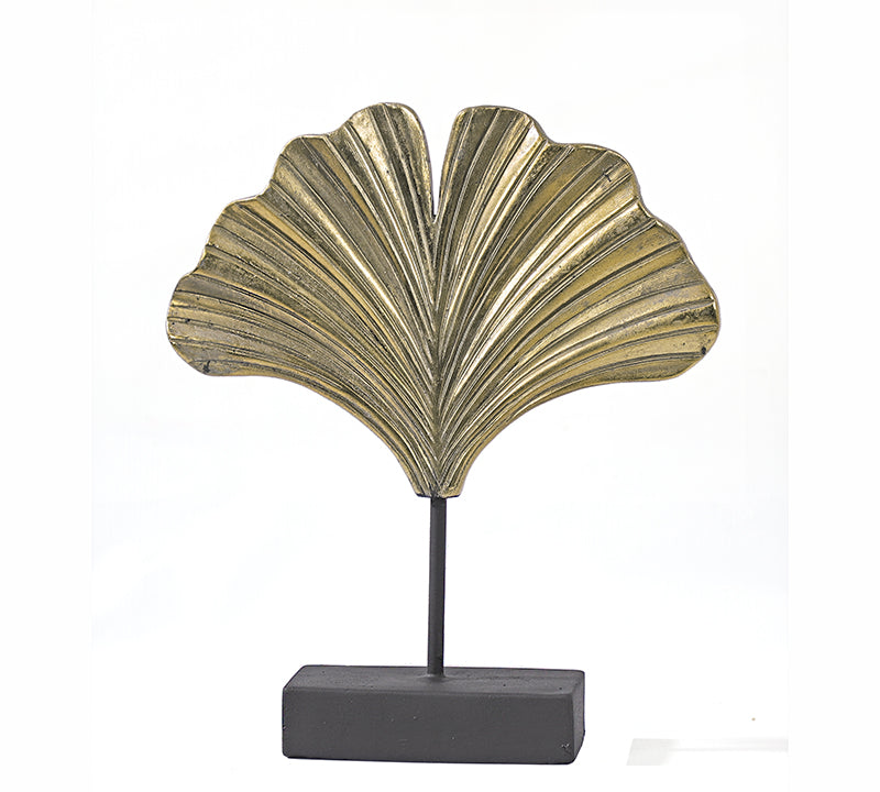 Διακοσμητικό χρυσό φύλλο Gingko σε βάση 30x35.5cm