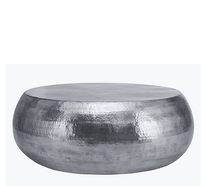 Στρογγ.σφυρήλατο coffee table σχ.καψουλα 80x30cm, μολυβί