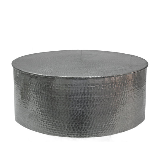 Σφυρήλατο Coffee table αλουμίνο μολυβί,90x37cm