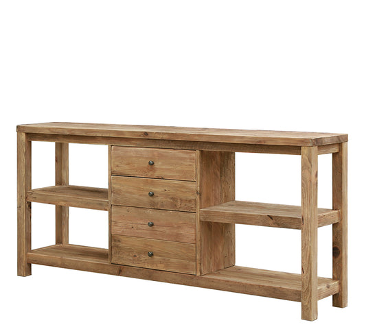 Ερμάριο με 4 συρτάρια & 4 ράφια,192x40x90cm