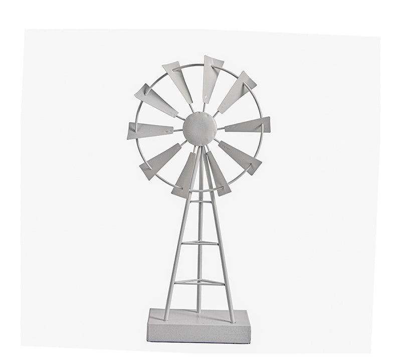 Vintage μεταλλικός ανεμόμυλος, 41,50cm