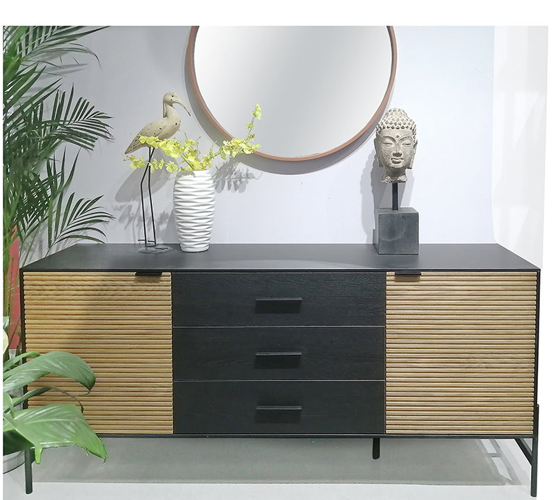 Μπουφές με 2 πόρτες & 3 συρτάρια,164cm