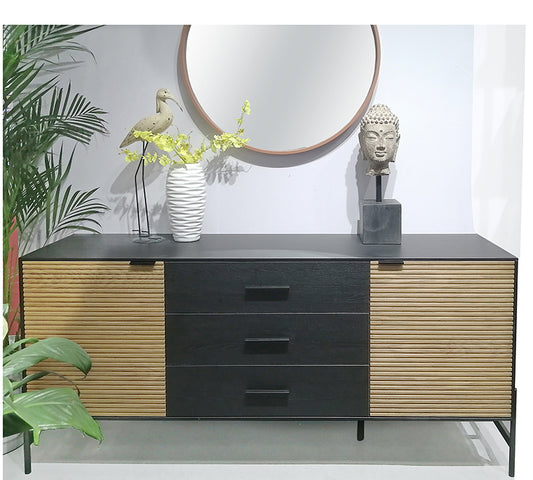 Μπουφές με 2 πόρτες & 3 συρτάρια,164cm