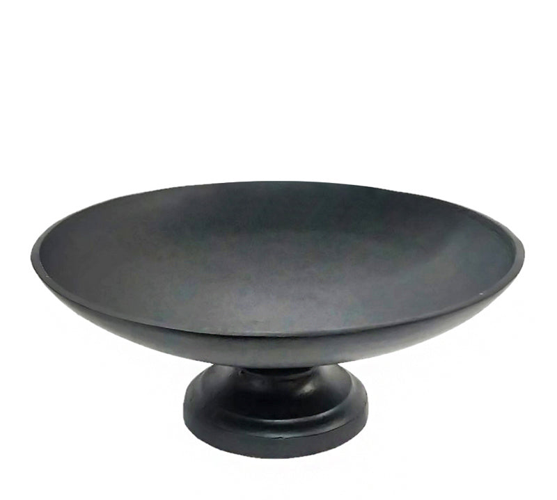 Κουπ από χυτό αλουμίνιο μαύρο χρ.,39x15cm