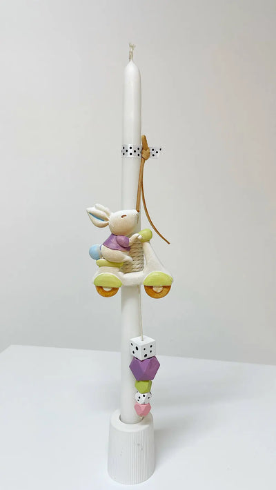 ΧΕΙΡΟΠΟΙΗΤΗ ΑΡΩΜΑΤΙΚΗ ΛΑΜΠΑΔΑ ΛΑΓΟΣ ΜΗΧΑΝΑΚΙ MANAKOU - ΠΑΣΧ26-Π09-04