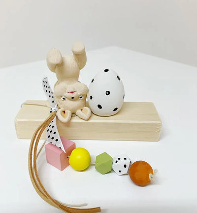 ΔΙΑΚΟΣΜΗΤΙΚΟ ΛΑΓΟΥΔΑΚΙ ΚΑΤΑΚΟΡΥΦΟ ΚΙΤΡΙΝΟ MANAKOU - ΠΑΣΧ26-Π05-40