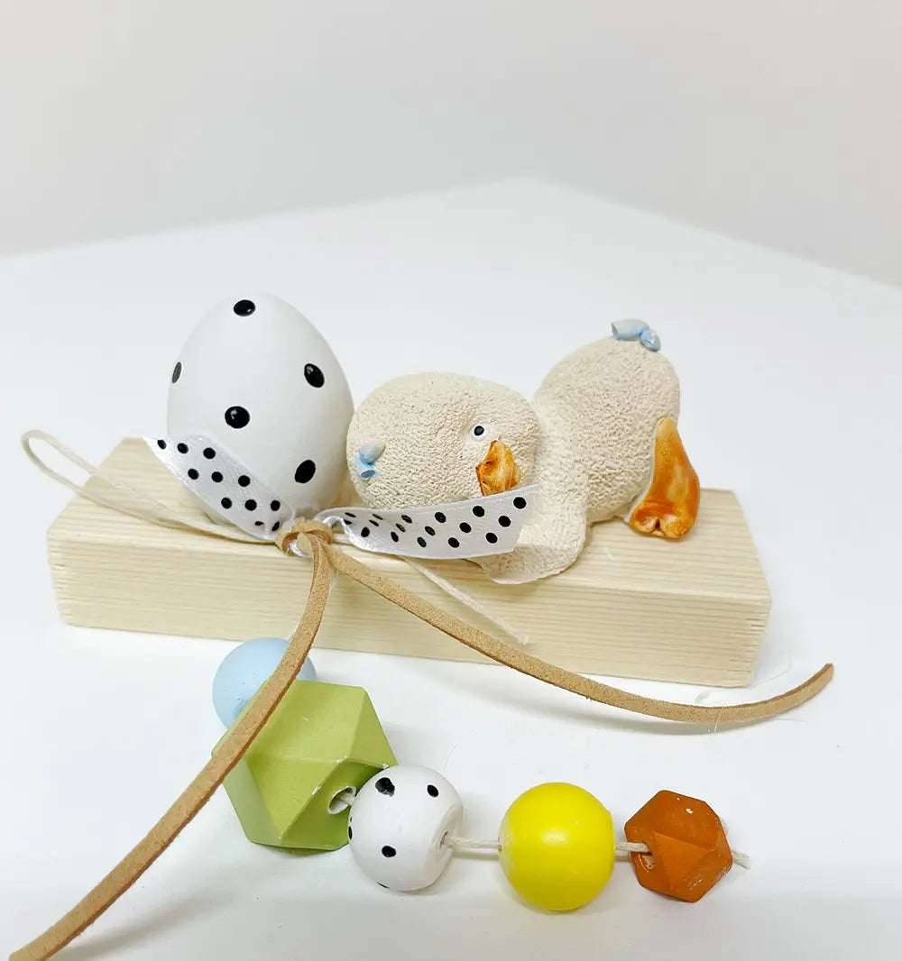 ΔΙΑΚΟΣΜΗΤΙΚΟ ΠΑΠΑΚΙ ΓΑΛΑΖΙΟ MANAKOU - ΠΑΣΧ26-Π05-42