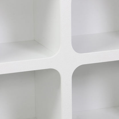 Μπουφές Emersi pakoworld με ράφια mdf σε λευκή απόχρωση 120x35x76εκ