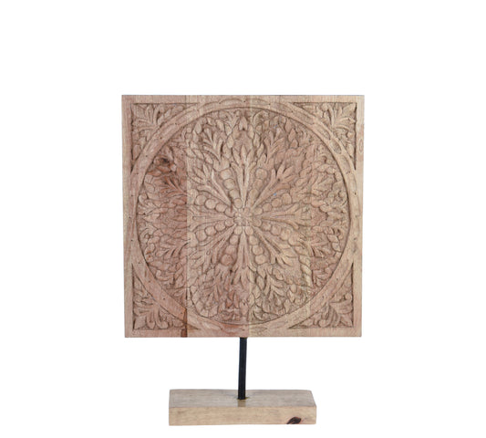 Ξυλόγλυπτο διακοσμητικό με βάση, 29x40cm
