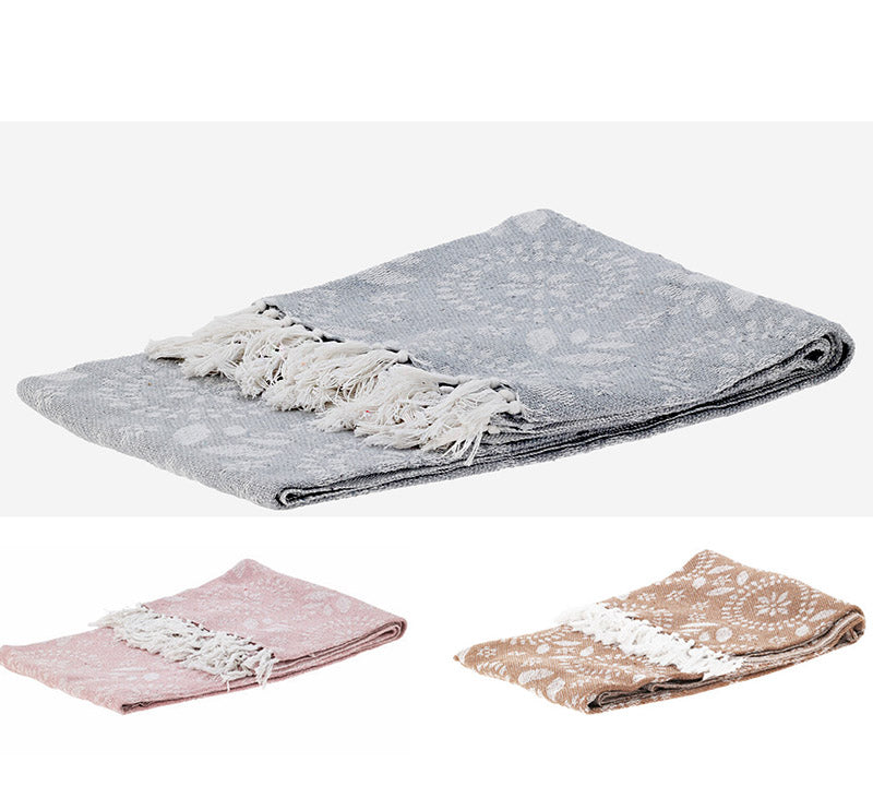 Ριχτάρι "Flower" σε 3 χρώματα,160x130cm