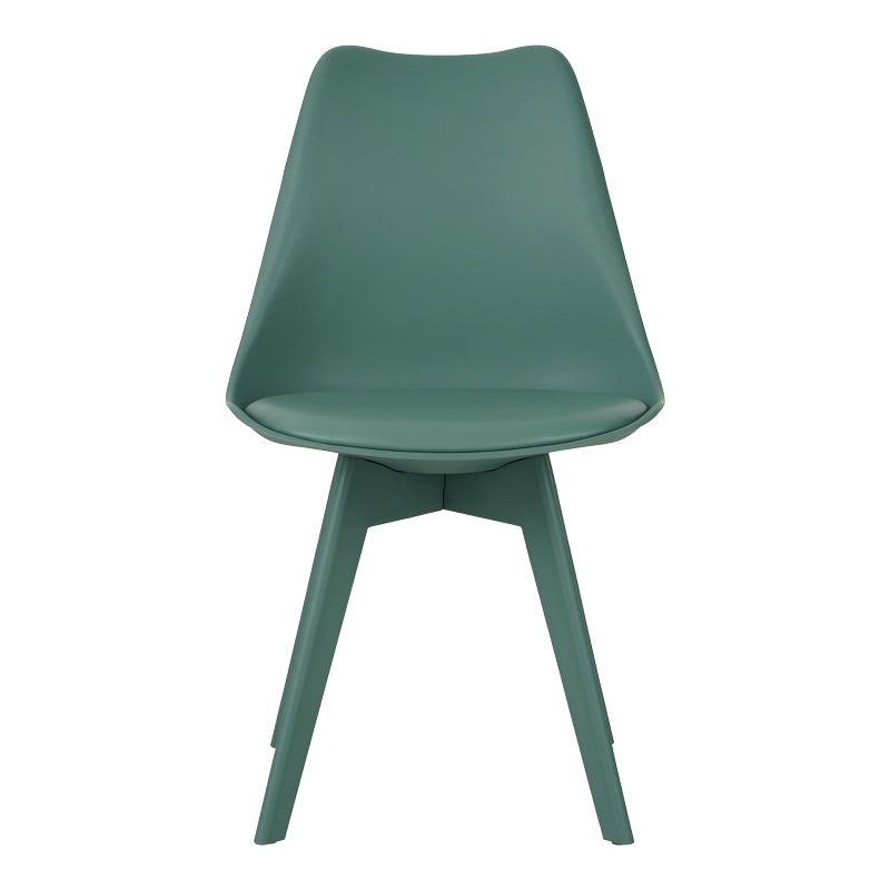 Καρέκλα Gaston I pakoworld PP-PU σε μέντα απόχρωση 48.5x53.5x81.5εκ