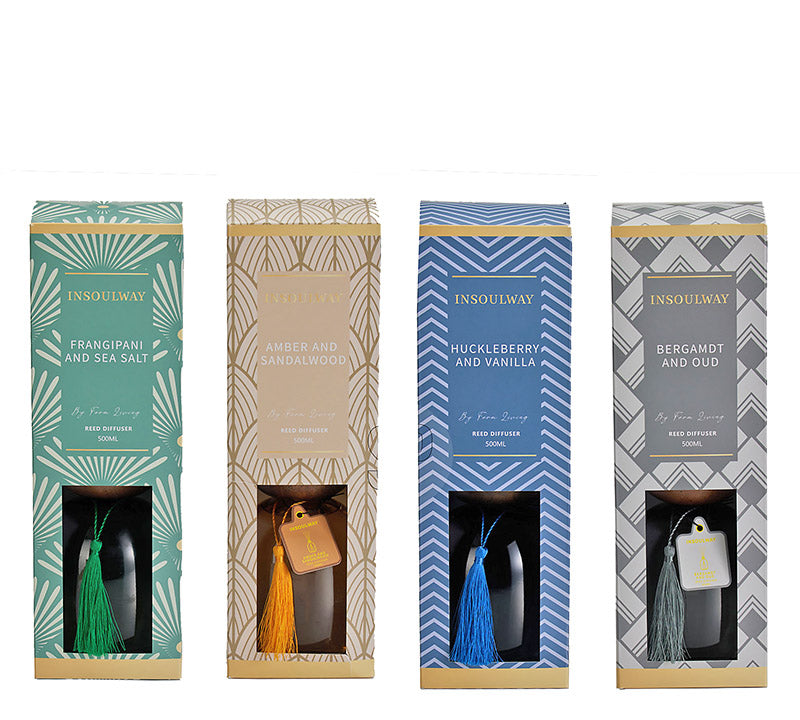 Αρωμ. Έλαιο 500ml σε 4 αρώματα & χρώματα