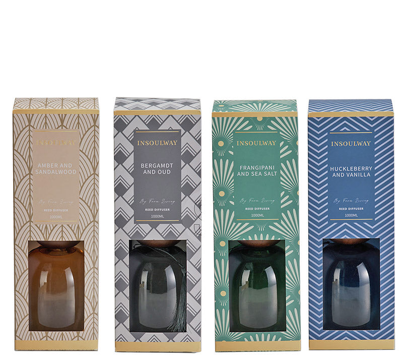 Αρωμ. Έλαιο 1000ml σε 4 αρώματα & χρώματα