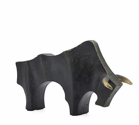 Διακοσμητικός ταύρος μαύρο χρ.,27cm