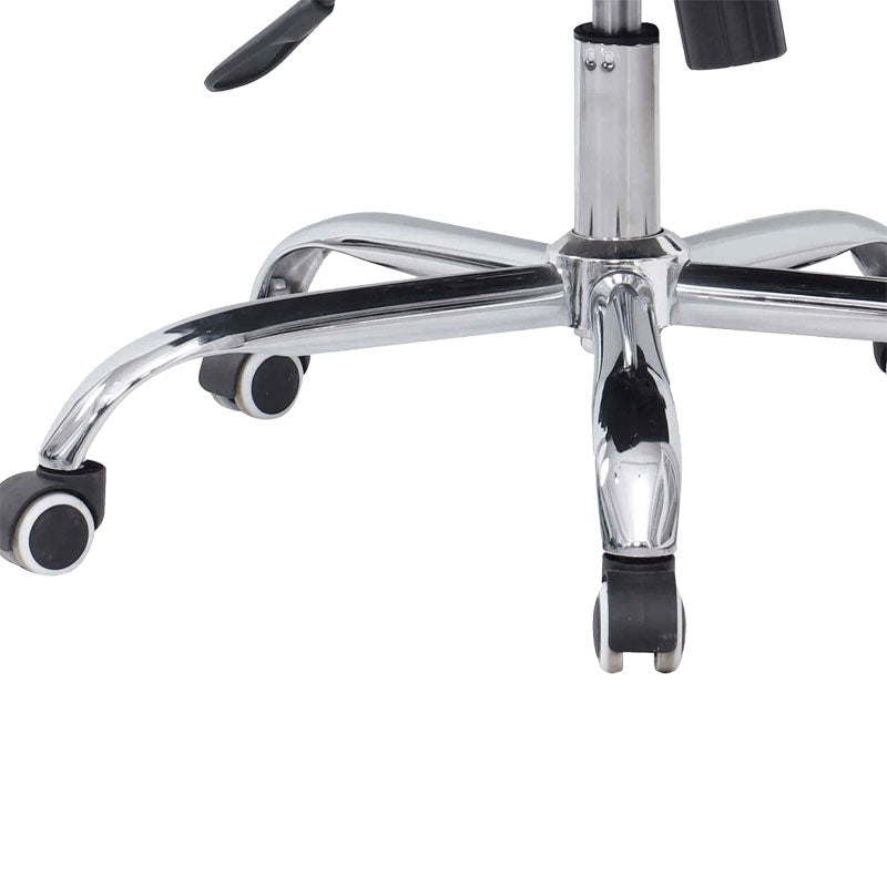 Καρέκλα γραφείου εργασίας Noctis pakoworld λευκό ύφασμα mesh 55.5x48x92εκ