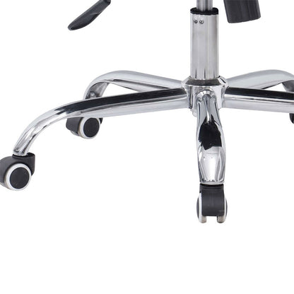 Καρέκλα γραφείου εργασίας Noctis pakoworld λευκό ύφασμα mesh 55.5x48x92εκ