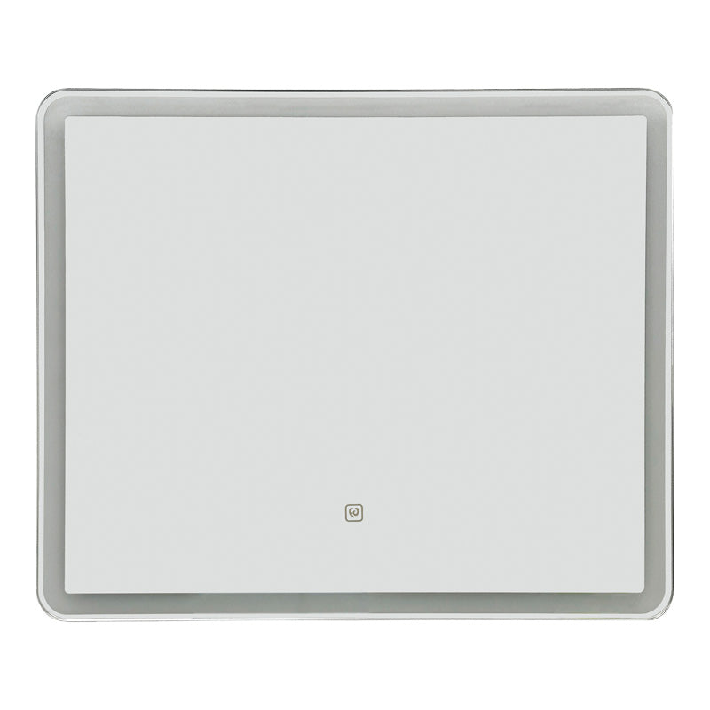 Καθρέπτης Led Quadrou Inart pp-αλουμίνιο 60x3x50εκ