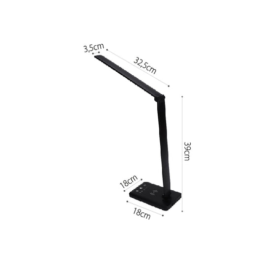 InLight Επιτραπέζιο φωτιστικό LED 7W 3CCT (by touch) σε λευκό χρώμα D:39cm (3045-WH)