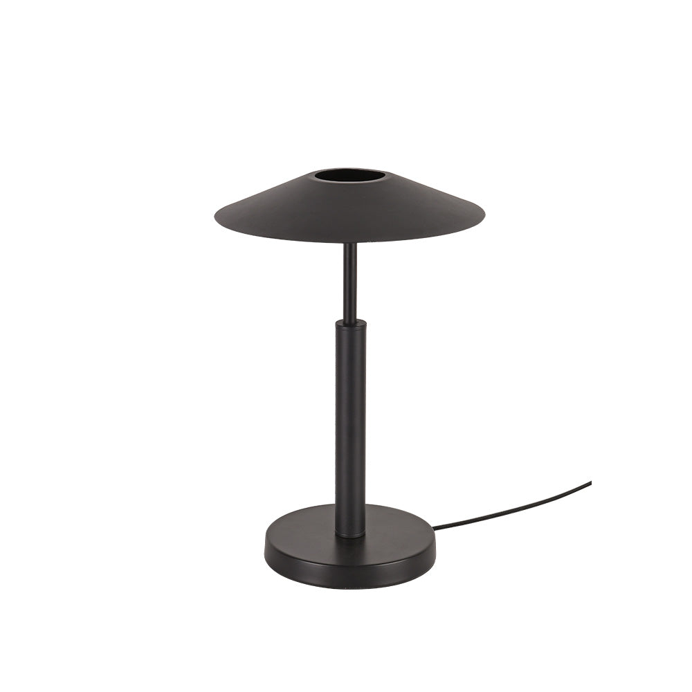 Inlight Επιτραπέζιο φωτιστικό σε μαύρο χρώμα LED 10W D:28x45cm (3063-Black)