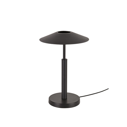 Inlight Επιτραπέζιο φωτιστικό σε μαύρο χρώμα LED 10W D:28x45cm (3063-Black)