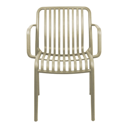Πολυθρόνα Zoi pakoworld pp cappuccino 54x57.5x79εκ
