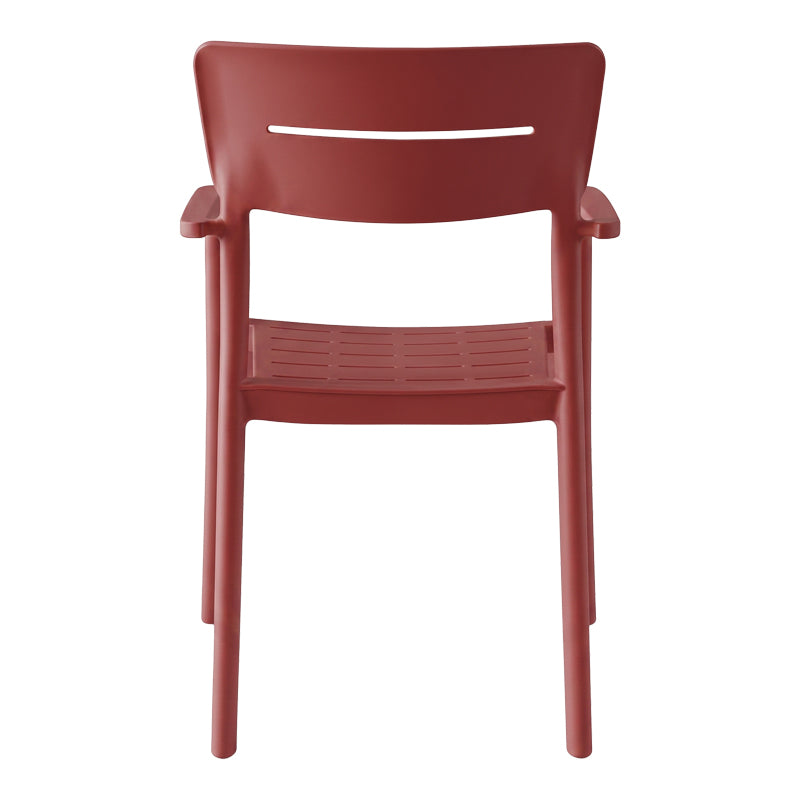 Πολυθρόνα Pilma pakoworld terracotta PP 57x54x82εκ