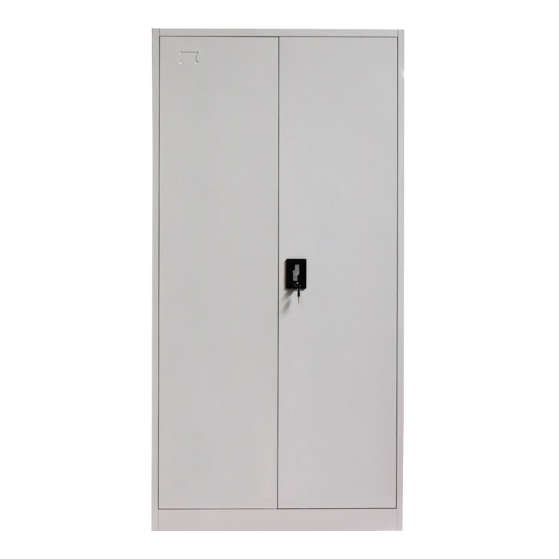 Μεταλλική ντουλάπα Ugren pakoworld σε απόχρωση ανοιχτό γκρι 90x40x180εκ