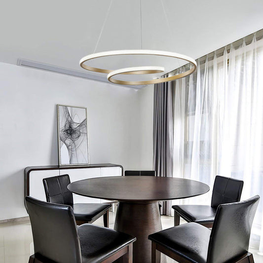 Φωτιστικό οροφής Rexon pakoworld led μέταλλο χρυσό Φ49x12εκ