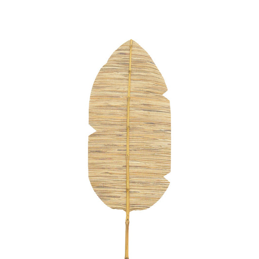 Διακοσμητικό φυτό Bantou Inart banana leaf σε φυσική απόχρωση Υ200εκ
