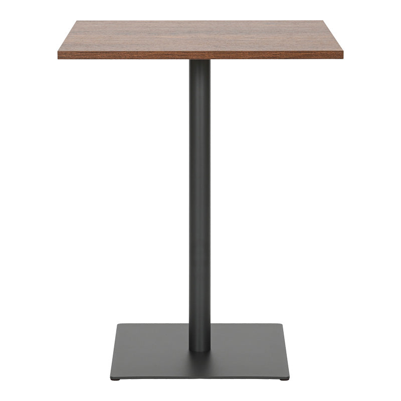 Τραπέζι Nerobian pakoworld mdf σε καρυδί απόχρωση 60x60x75εκ