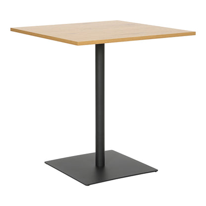 Τραπέζι Nerobian pakoworld mdf σε sonoma απόχρωση 70x70x75εκ