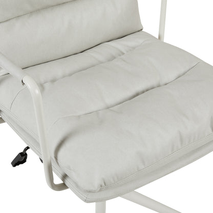 Καρέκλα γραφείου διευθυντη Kreno pakoworld PES γκρι 56x67x89-97εκ