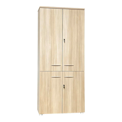 Ντουλάπα γραφείου Armadi pakoworld σε oak-μπεζ 80x40x200εκ
