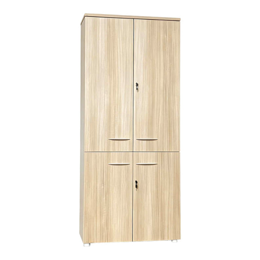 Ντουλάπα γραφείου Armadi pakoworld σε oak-μπεζ 80x40x200εκ